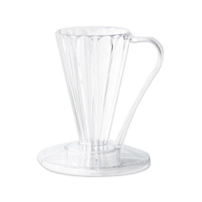 CAFEC Flower Dripper Deep 27 (Clear)